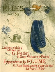 Toulouse Lautrec Elles
Vintage French Poster
Toulouse Lautrec