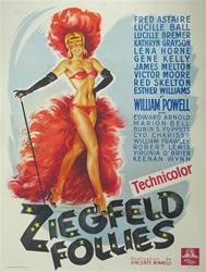 French Movie Poster Ziegfeld Follies
