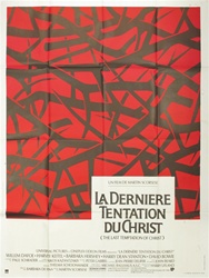 Original French Movie Poster The Last Temptation of Christ
Vintage Movie Poster
Martin Scorsese