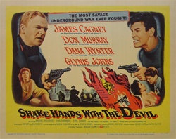 Shake Hands With The Devil Original US Title Lobby Card
Vintage Movie Poster
James Cagney