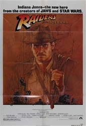Raiders Of The Lost Ark Original US One Sheet
Vintage Movie Poster