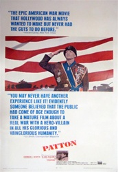Patton US One Sheet
Vintage Movie Poster