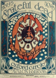Grateful Dead And Oxford Circle Original Concert Poster
Vintage Rock Poster
Mouse
Kelley