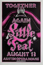 Little Feat Together Again Original Concert Poster