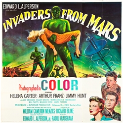 Invaders From Mars Original US Six Sheet
Vintage Movie Poster