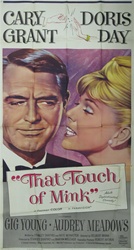 That Touch Of Mink Original US Three Sheet
Vintage Movie Poster
Doris Day
Cary Grant