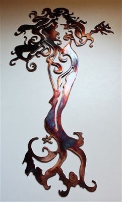 Mermaid Metal Wall Art