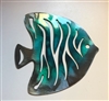 Tropical Fish Metal Wall Art Accent