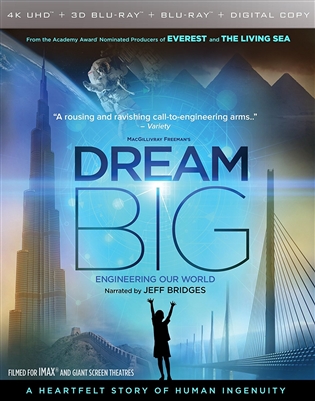 IMAX: Dream Big: Engineering Our World 3D Blu-ray (Rental)