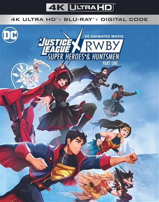 Justice League x RWBY Super Heroes Huntsmen Part 1 4K Blu-ray (Rental)