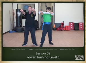 DOWNLOAD: Larry Saccoia - Applied Wing Chun - Lesson 009 - Power Training Level 1
