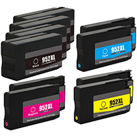 HP 952XL Remanufactured High Yield Ink Cartridge 10-Pack