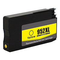 HP L0S67AN (HP 952XL) Remanufactured High Yield Yellow Ink Cartridge