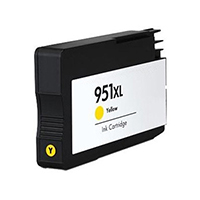 HP CN048AN (HP 951XL) Remanufactured High Yield Yellow Inkjet Cartridge