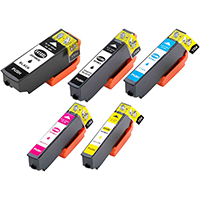 Epson T410XL Remanufactured High Yield Ink Cartridge 5-Pack