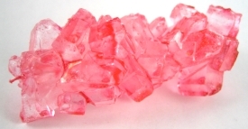 Strawberry Rock Candy - 1 LB Bag