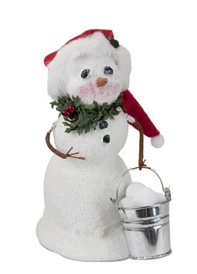 Byers' Choice Caroler - Snowman with Bucket