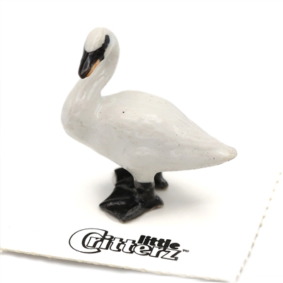 Little Critterz - "Quill" Trumpeter Swan