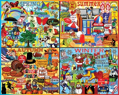 Puzzle - Seasons Calendar