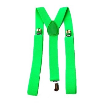 Boys Suspenders - Green