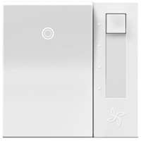 Legrand adorne Paddle Fan Wall Control in White Finish - AAFN4S16AW4