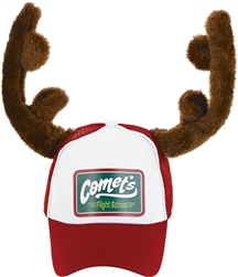 Trucker Hat w/Antlers | Party Supplies