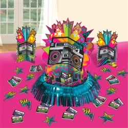 Totally 80's Table Decorating Kit | Party Supplies