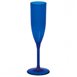 Blue Champagne Glass | Party Supplies