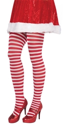 Candy Stripe Tights - Adult | Party Supplies