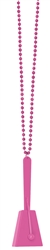 Pink Clacker Necklace | Party Supplies