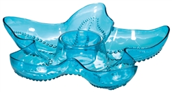 Starfish Chip & Dip Cool Blue | Party Supplies