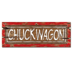 Chuck Wagon Sign