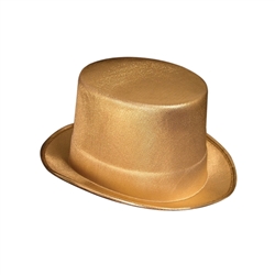 Gold Theatrical Top Hat | Party Supplies