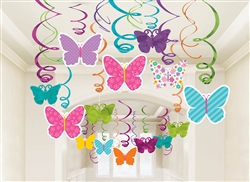 Spring Mega Value Pack Swirl Decorations | Party Supplies