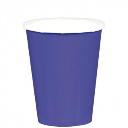 New Purple 9oz Paper Cups - 20ct | Party Supplies