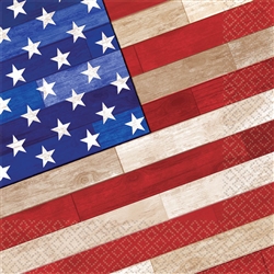Old Glory Luncheon Napkins | Party Supplies