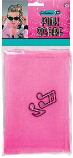 50's Scarf - Pink | Party Supplies