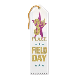 3rd Place Field Day Award Ribbon