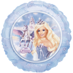 18" Barbie Pegasus Foil/Mylar Balloon