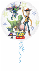26" Toy Story See-Thru Foil/Mylar Balloon