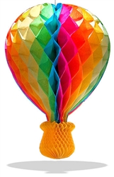 14" Tissue Hot Air Balloon | Kentucky Derby Party Decorations