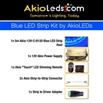 AkioLED Blue LED Strip Kit