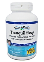 Natural Factors Tranquil Sleep 60 Chewable tablets