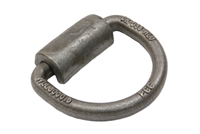 3-1/2" Wide Forged Weld-on Trailer D-Ring - 3/8"