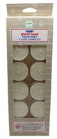 Satya Tea Light Scented Candle - White Sage - Pack of 12