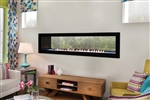 White Mountain Hearth by Empire Vent Free See-Through Linear Gas Fireplace Boulevard 60"