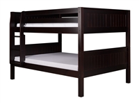 Camaflexi Full over Full Bunk Bed with Trundle - Cappuccino Finish - Planet Bunk Bed