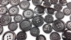 Black Horn Buttons for Suits