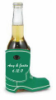 Personalized beverage holder in shape of a boot | affordable favor