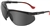 Uvex S3301 Genesis XC Black Frame, Clear Lens Safety Glasses
